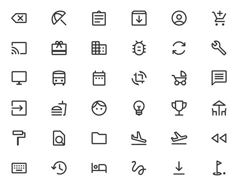 Free Material Design Icons (SVG)