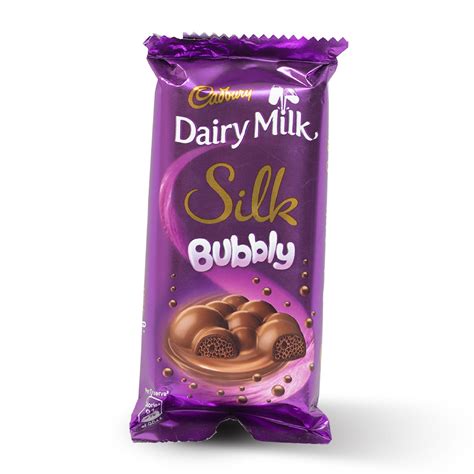 Cadbury Dairy Milk Silk Bubbly Small - Mawola Traders