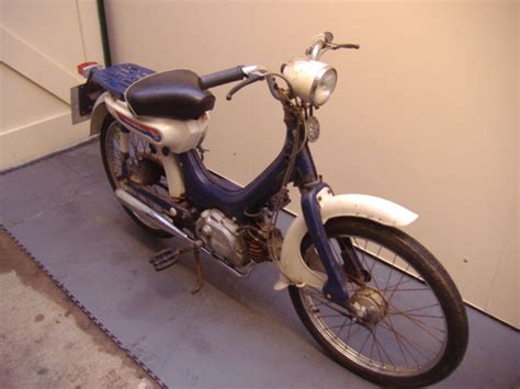 HONDA PC50 MOPED 1976 LIGHT RESTORATION PROJECT