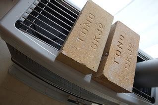 Bricks on my kerosene heater. They make my room warmer. | Flickr