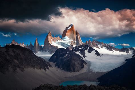 Patagonia Crag Clouds Argentina Mountains 4k Wallpaper,HD Nature Wallpapers,4k Wallpapers,Images ...