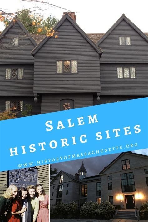 Salem Historic Sites | Historical sites, Site history, Salem