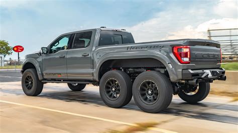 Hennessey Velociraptor 6x6 pickup returns with 558 hp