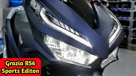 Honda Grazia BS6 Sports Edition 2022 - Price, Launch Date, Top Speed ...