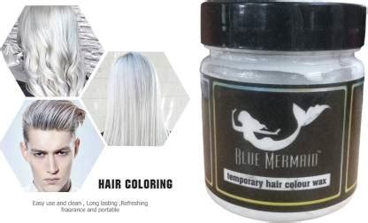 BLUEMERMAID Temporary Hair colour wax White Hair Wax Hair Wax , WHITE - Price in India, Buy ...