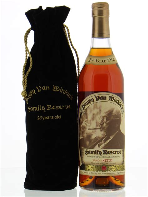 Pappy Van Winkle 23 Year Old Family Reserve Old H3320 47.8% NV; | Buy ...