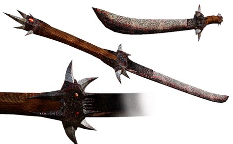 daedric sword by Dalagar on DeviantArt