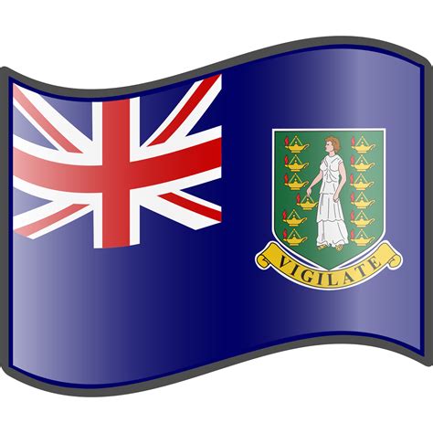 Flag Of The British Virgin Islands - A Symbol Of Martyred Vi