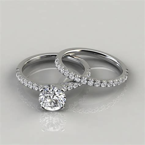 Engagement Ring Plus Wedding Band - Wedding Rings Sets Ideas