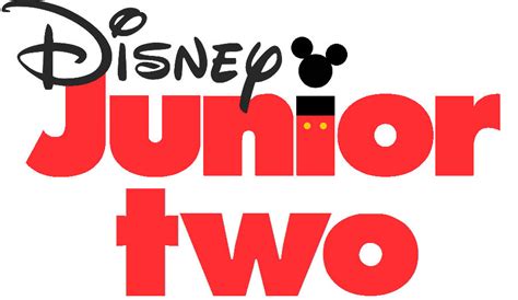 Disney Junior Two Logo by Alexpasley on DeviantArt