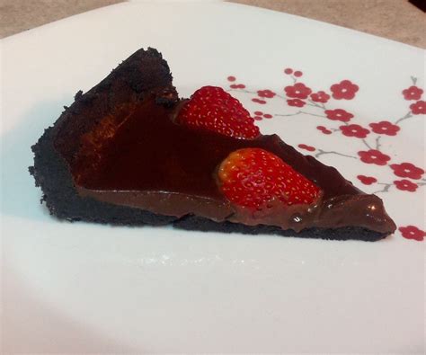 No- Bake Chocolate Strawberry Tart : 14 Steps (with Pictures ...