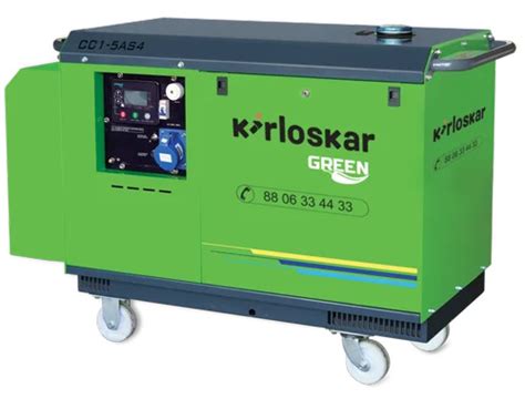 Kirloskar Portable 5kVA Diesel Generator - VEL Generators Pvt Ltd