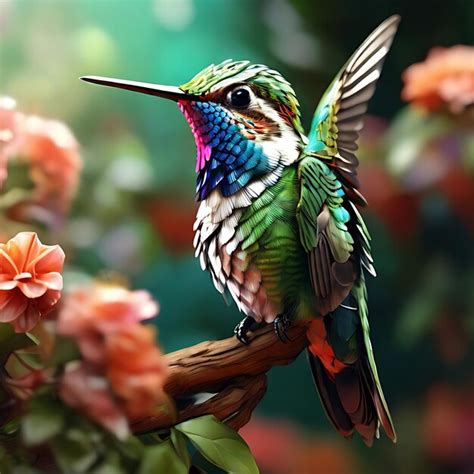 Premium AI Image | hummingbird AI