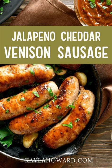 Jalapeno cheddar venison summer sausage – Artofit