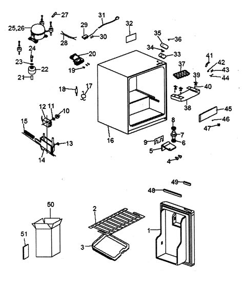 HAIER REFRIGERATOR Parts | Model hc61ebb | Sears PartsDirect