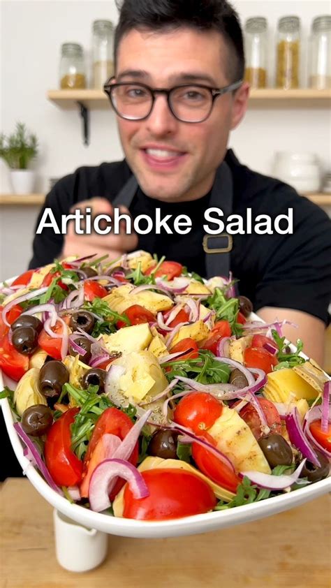 Artichoke Salad - Plant Based School [Video] | Recipe [Video] in 2023 ...