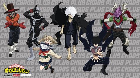 My Hero Academia Season 6 Villains Character Visual : r/anime