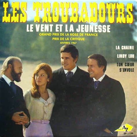 Réverbères: Chansons oubliées : Le vent et la jeunesse, par Les Troubadours (1967)