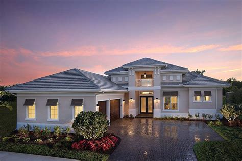 Plan 86018BS: Florida House Plan with Tray Ceilings and Great Outdoor ...