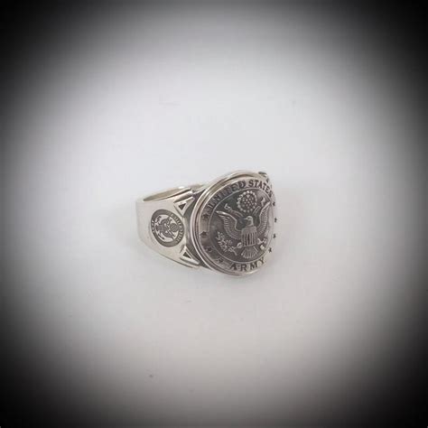 United States Army Ring Sterling Silver by Sir Yes Sir | Etsy