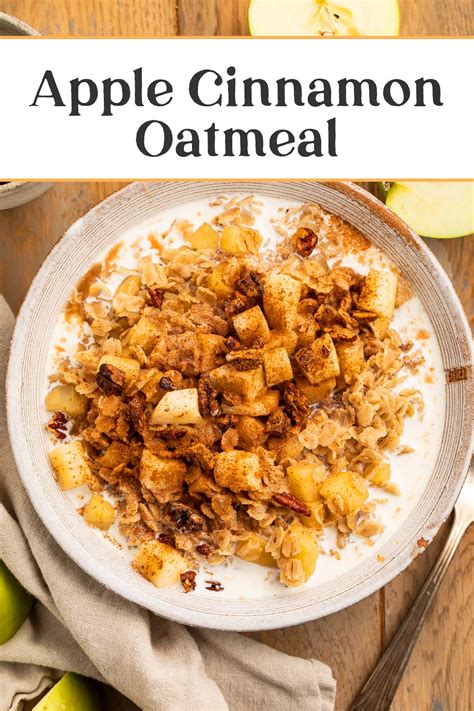 Apple Cinnamon Oatmeal - 40 Aprons