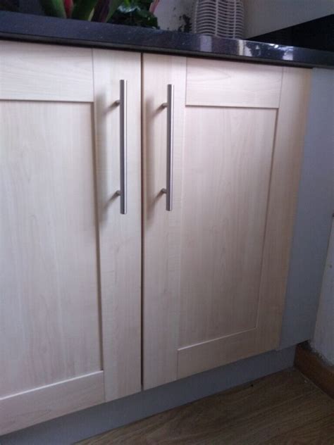 Howdens Shaker Beech Kitchen Cupboard Doors - Entire Kitchen | in Lanark, South Lanarkshire ...