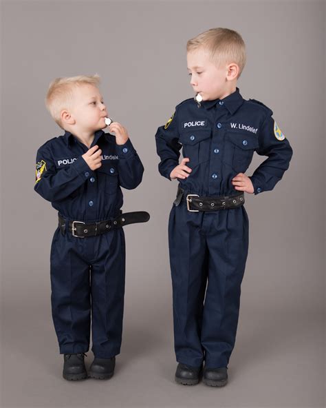 Authentic Personalized Kid's Police Costume - Like the real uniform!