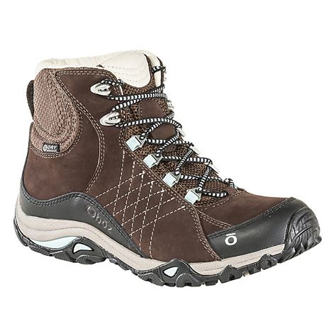 Oboz Womens Sapphire Mid B-Dry Waterproof Hiking Boot Hiking Boots ...