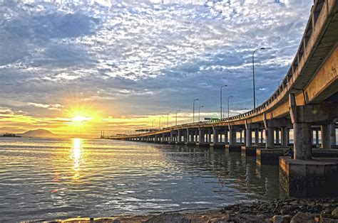 Penang Bridge Sunrise Photograph by Morrisalex.com - Pixels