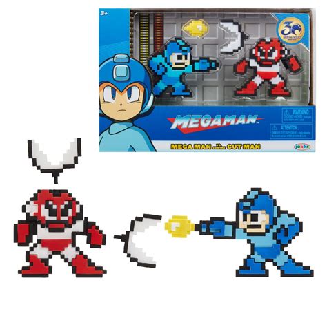 Buy Megaman 34175 MegaMan Classic 8-Bit Figure (Mega Man Vs. Cut Man ...