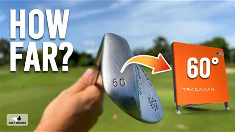 Lob Wedge Distance - How Far Should You Hit 60 Degree? - YouTube