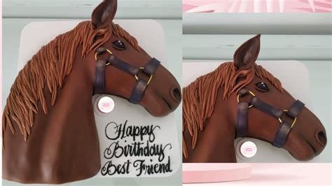 How To make horse Cake Cake001 - YouTube