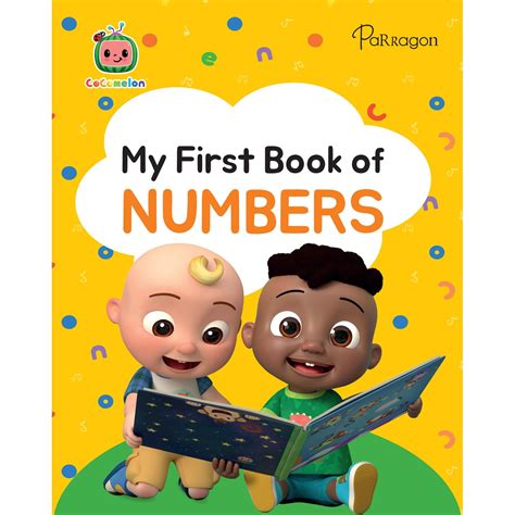 CoComelon My First Book of Numbers | Early learning books | CoComelon books | Books for toddlers ...
