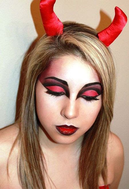 10+ Halloween Devil Makeup Ideas For Girls & Women 2016 | Modern Fashion Blog