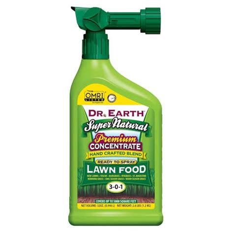 DR. EARTH 32 oz. Super Natural Ready-to-Spray Hose End Liquid Lawn Fertilizer 100518087 - The ...