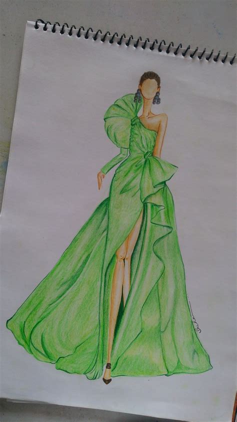 Fashion Design Sketchbook, Dress Design Sketches, Sketches Dresses ...