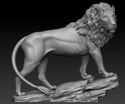 Lion - 3D Model by mohammadali3d