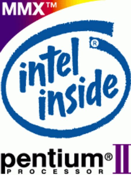 Intel Pentium II Logo - LogoDix