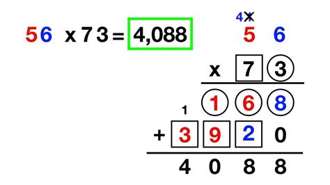 Solve Multiplication Using Standard Algorithm