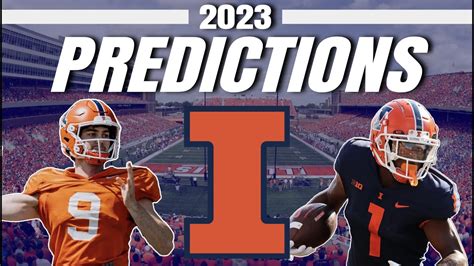 Illinois 2023 College Football Predictions! - Fighting Illini Full ...