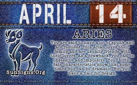 April 14 Birthday Horoscope Personality | Sun Signs