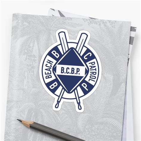 "BCBP Navy Logo" Sticker by graceemig | Redbubble