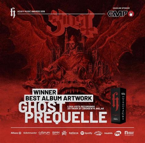 Ghost’s ‘Prequelle’ wins Best Album Artwork for the Heavy Music Awards ...