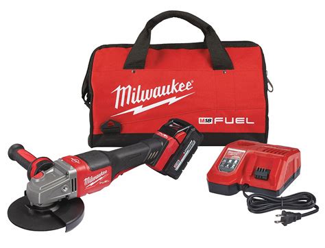 MILWAUKEE 6 in M18 FUEL™ Cordless Angle Grinder Kit, 18.0 V Voltage ...