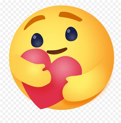 Heart Emoji 3d Hug Sticker - Care Emoji Png Transparent,Typing A Hugs Emoticon - Free Emoji PNG ...