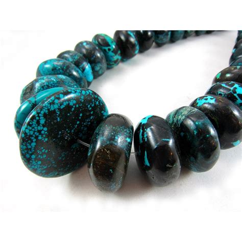 Natural Chinese Turquoise XL Discs - Beads of Paradise