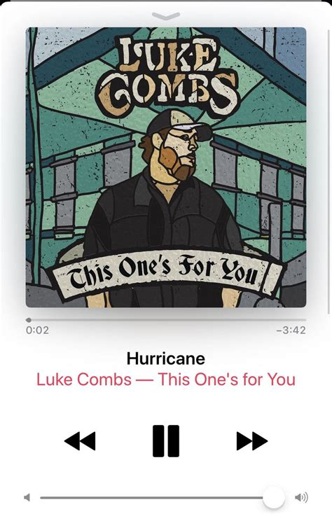 Luke Combs - Hurricane | Country music lyrics, Music mood, Country songs