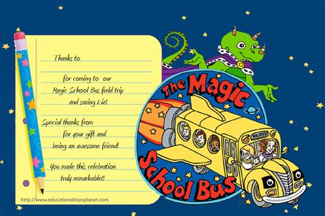 MagicSchoolBus_certificate_pblc School Bus Party, Magic School Bus ...