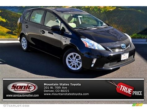 2014 Black Toyota Prius v Two #87821865 Photo #9 | GTCarLot.com - Car Color Galleries