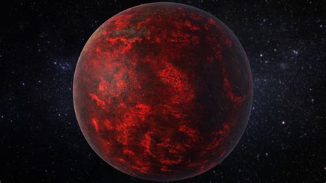 3D lava planet 55 cancri model - TurboSquid 1284051